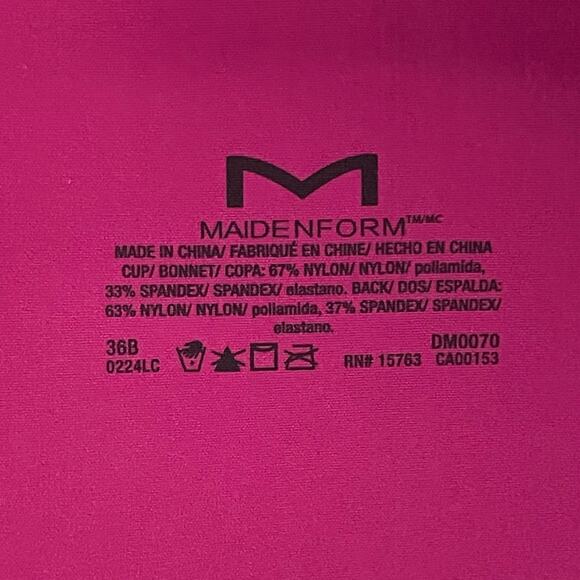 Maidenform Womens Bra Size 36B Comfort Devotion DreamWire Underwire Bra DB0070 - Picture 7 of 11